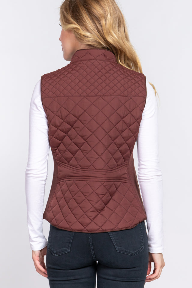 Annaa Padding Vest (Brown)