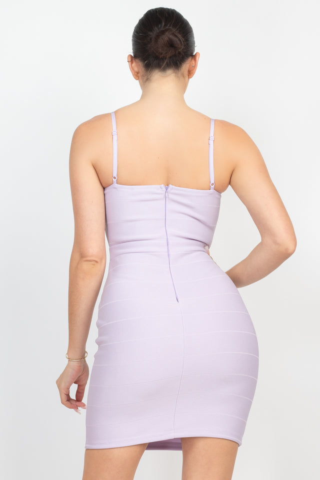 Bania Mini Dress (Lavender)