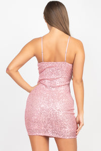 Barbe Mini Dress(Pink)