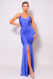 Georgina Maxi Dress (Blue)