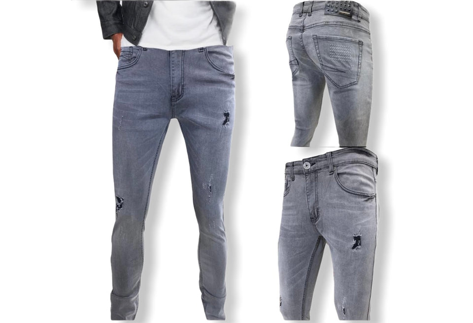 Gray Skinny Jeans